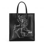 Givenchy Black Bambi Print Stargate Small Bag