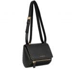 Givenchy Black Chain Piping Pandora Box Mini Bag