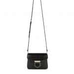Givenchy Black Crocodile Embossed Mini Nobile Bag