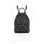 Givenchy Black/Pink Hibiscus Print Nano Backpack Bag