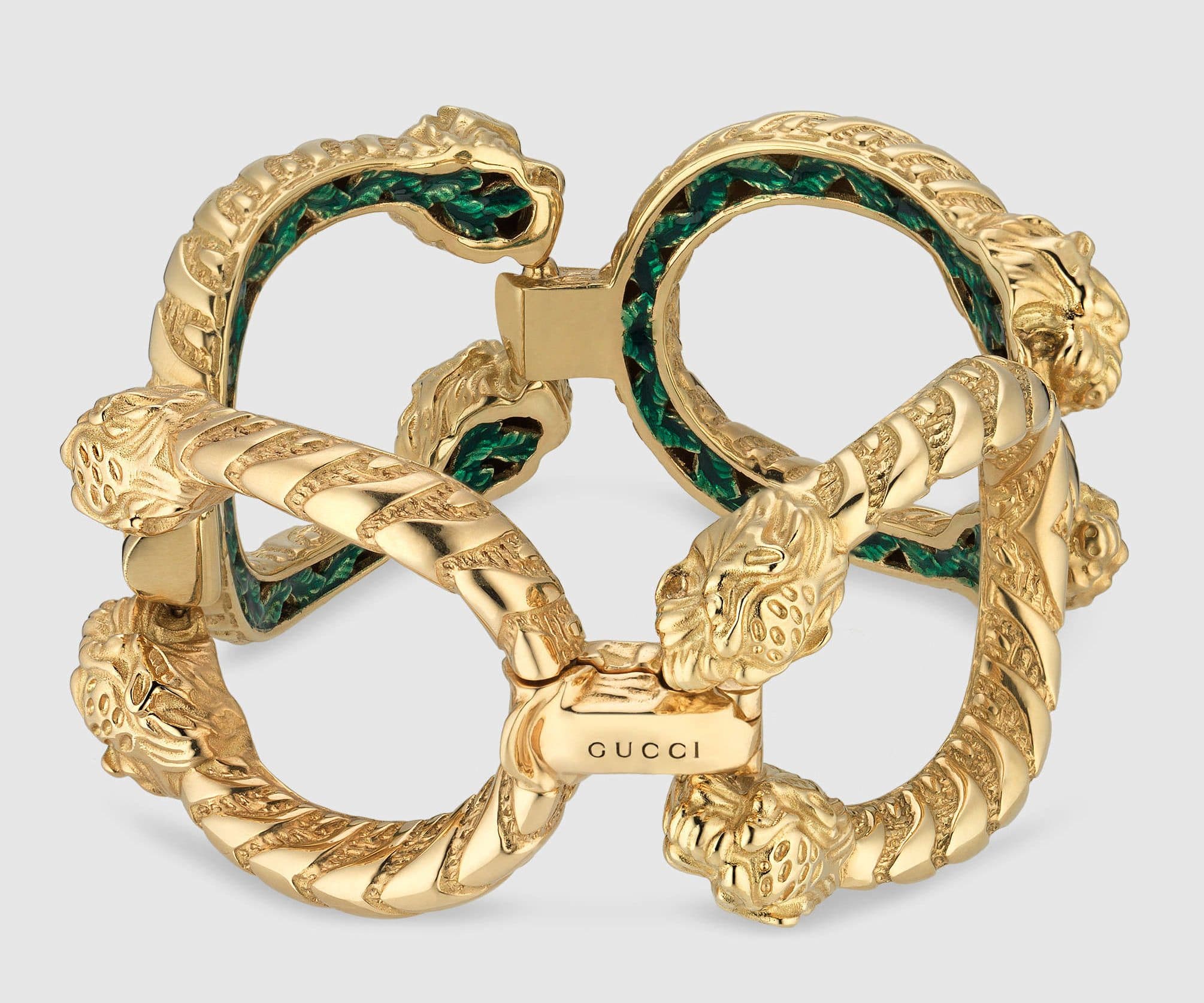 Gucci Yellow Gold Dionysus Bracelet