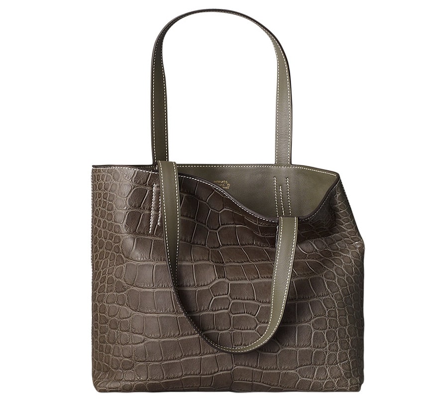 Hermes Mississippiensis Alligator Double Sens 36 Bag