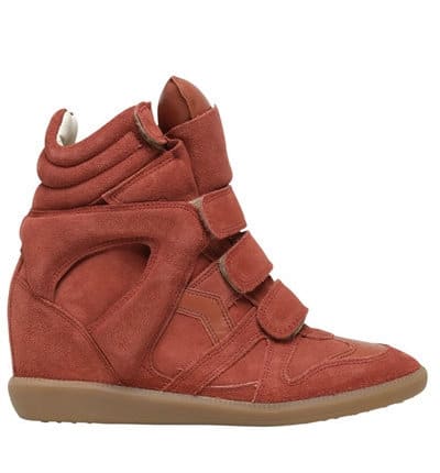 Isabel Marant Etoile 80mm Bekett Suede Sneakers