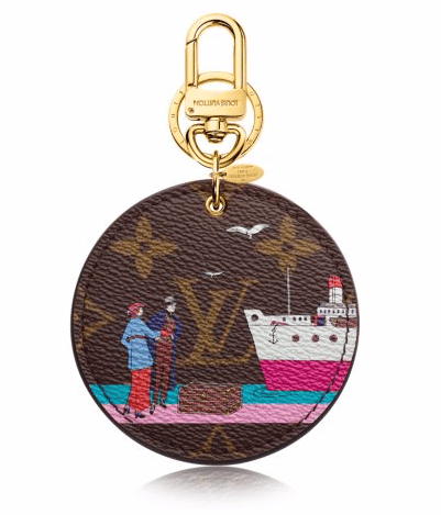 Louis Vuitton Illustre Evasion Bag Charm and Key Holder