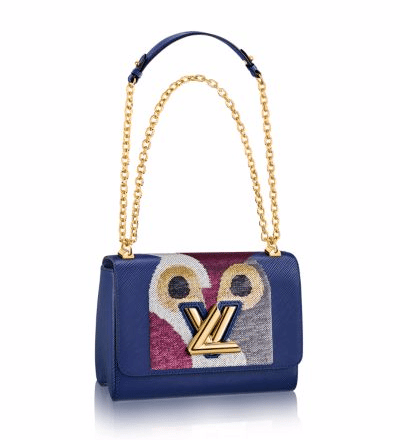 Louis Vuitton Night Bird Twist MM Bag