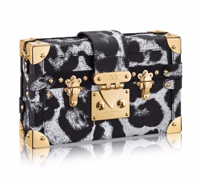 Louis Vuitton Wild Animal Print Petite Malle Bag