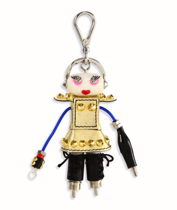 Prada Nancy Robot Keychain
