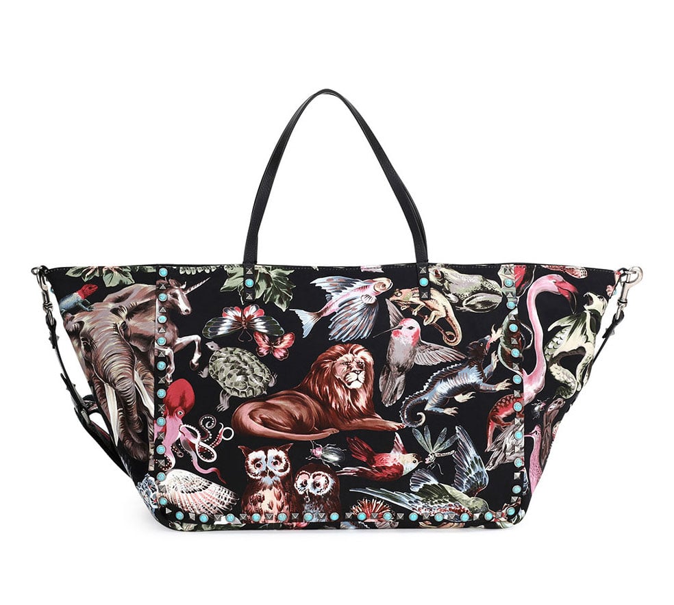 Valentino Tree of Life Large Reversible Tote Bag