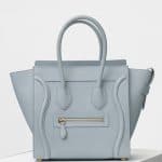 Celine Cloud Baby Grained Calfskin Micro Luggage Bag