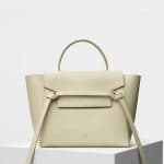 Celine Linen Grained Calfskin Micro Belt Bag