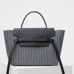 Celine Navy/White Striped Textile Mini Belt Bag