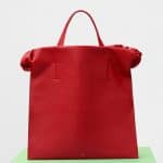 Celine Scarlet Smooth Calfskin Medium Knots Tote Bag