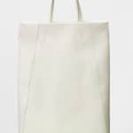 Celine White Shiny Calfskin Large Tote Bag