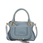 Chloe Blue Marcie Medium Satchel Bag