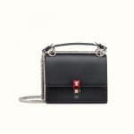 Fendi Black Kan I Small Bag