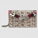 Gucci Beige Snakeskin Lilith Shoulder Bag