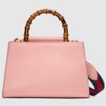 Gucci Light Pink/White Small Nymphaea Top Handle Bag