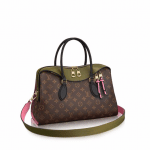 Louis Vuitton Khaki Monogram Canvas Tuileries Top Handle Bag