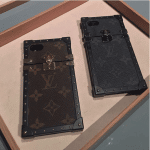 Louis Vuitton Monogram Canvas and Monogram Eclipse Petite Malle iPhone Cases