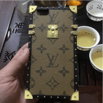 Louis Vuitton Monogram Reverse Petite Malle iPhone Case