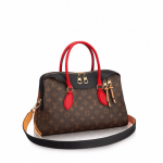 Louis Vuitton Noir Monogram Canvas Tuileries Top Handle Bag