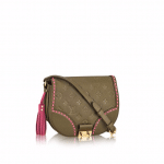 Louis Vuitton Rose Kaki Monogram Empreinte Junot Bag