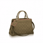 Louis Vuitton Rose Kaki Monogram Empreinte Vosges MM Bag