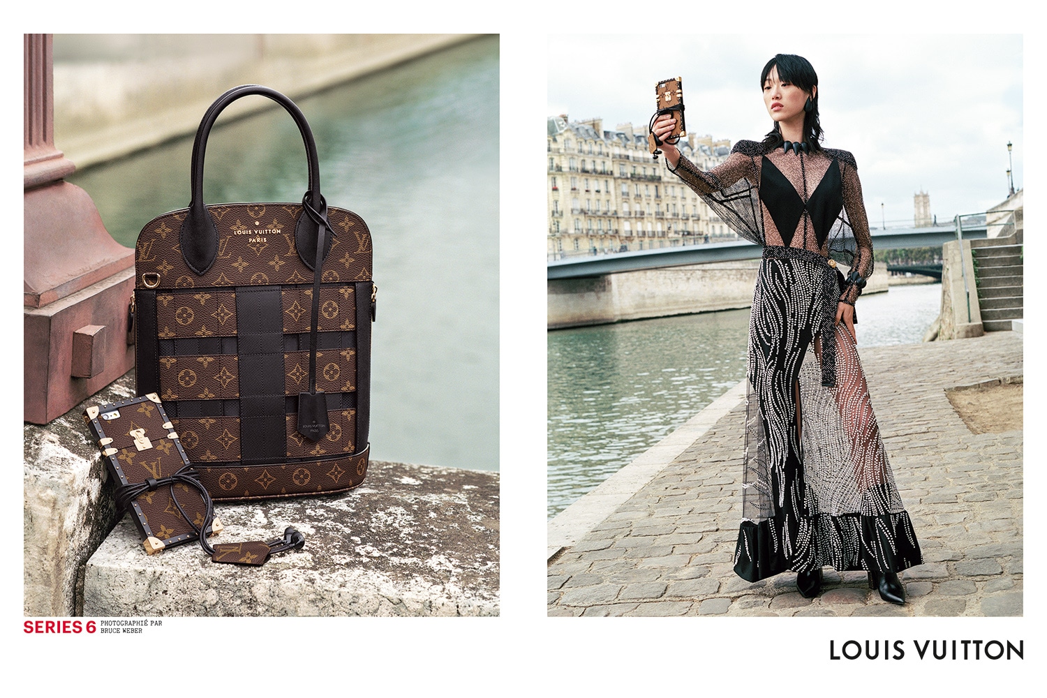 Jennifer Connelly in the Louis Vuitton SERIES 6 campaign by Nicolas  Ghesquière, featuring the Women's Spring-Summer 2017 Collec…