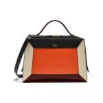 Mulberry Black/Orange/Chalk/Crimson Smooth Calf Hopton Bag