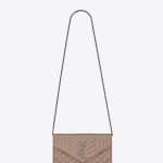 Saint Laurent Rose Monogram Chain Wallet Bag