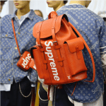 Supreme x Louis Vuitton Red Epi Backpack Bag