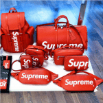 Supreme x Louis Vuitton Red Epi Bags 2