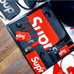 Supreme x Louis Vuitton Red and Black Small Leather Goods
