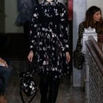 Valentino Black Floral Top Handle Bag - Pre-Fall 2017