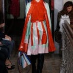 Valentino Multicolor Striped Suede Top Handle Bag - Pre-Fall 2017