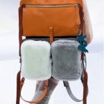 Anya Hindmarch Tan Multicolor Stack Backpack Bag - Fall 2017