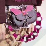 Anya Hindmarch Violet Butterfly Mini Vere Satchel Bag - Fall 2017