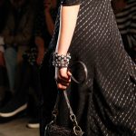 Bottega Veneta Black Crocodile Shoulder Bag - Fall 2017