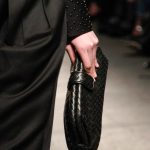 Bottega Veneta Black Intrecciato Lauren Clutch Bag - Fall 2017
