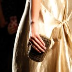 Bottega Veneta Gold Knot Clutch Bag - Fall 2017