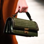 Bottega Veneta Green Intrecciato Top Handle Bag - Fall 2017