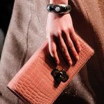 Bottega Veneta Pink Crocodile Clutch Bag - Fall 2017