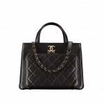 Chanel Black Business Affinity Small Shopping Bag