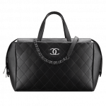 Chanel Black Magnetic Large Shopping Bag