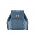Chanel Blue Business Affinity Backpack Bag