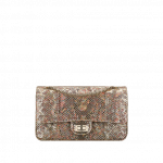 Chanel Gold Python 2.55 Reissue Size 225 Bag