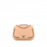 Chanel Light Beige Braided Chic Small Flap Bag