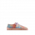 Chanel Multicolor/Beige Tweed Sneakers