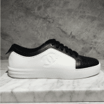 Chanel White/Black Sneakers