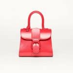 Delvaux Corail Vernis Gel Brillant Mini Bag